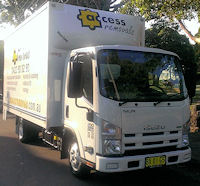 Sydney removals truck